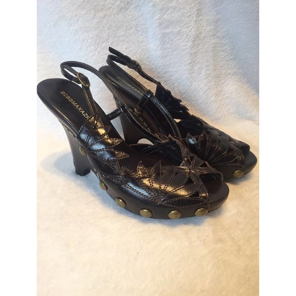 bcbgmaxazria Studded Heels Womens sz6.5 - Picture 1 of 9